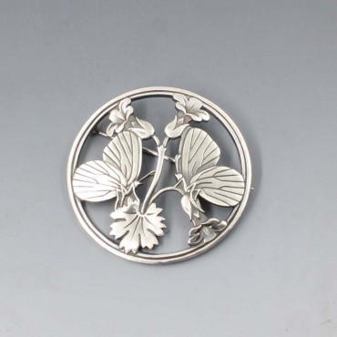 Georg Jensen silver butterfly brooch 283